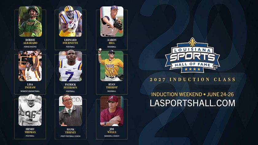 Louisiana Sports Hall of Fame  2027 Induction Class Competitors